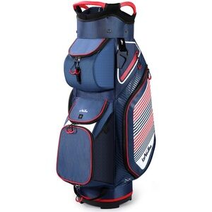 Stylish Blue and Red Golf Bag by Unknown Brand